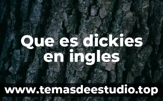 Animal en inglés que es el pigeon 7 Que es dickies en ingles