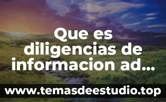 Que es un animal del desierto informacion 3 Que es diligencias de informacion ad perpetuam