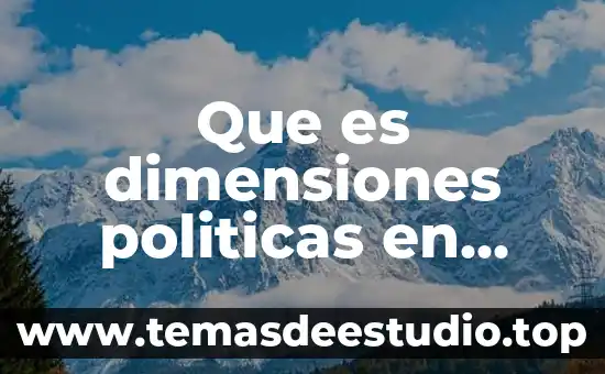 Qué es el Sol y sus dimensiones 5 Que es dimensiones politicas en mercadotecnia