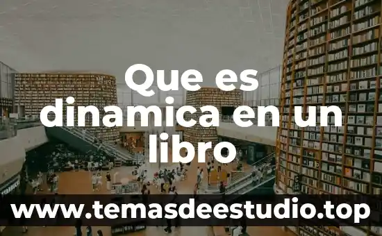 Que es un administrador de empresas libro 4 Que es dinamica en un libro