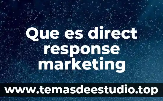 Riot direct que es att 8 Que es direct response marketing
