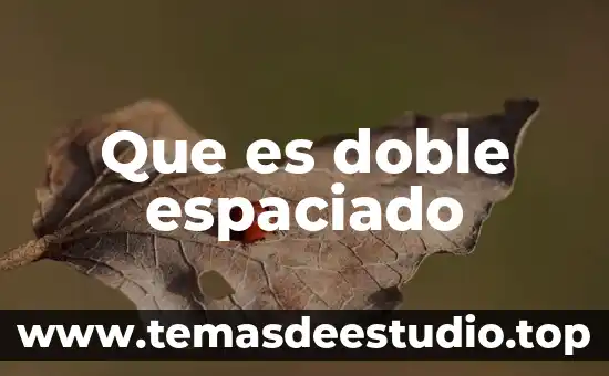 Que es nombre y parentesco del informante 8 Que es doble espaciado
