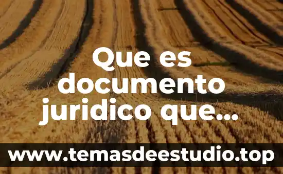 Que es documento juridico que acredita la propiedad