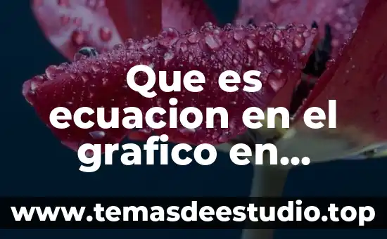 Qué es una ecuación diferencial concepto 5 Que es ecuacion en el grafico en excel