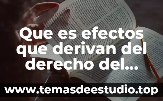 Que es la mononucleosis causas y efectos 5 Que es efectos que derivan del derecho del domicilio