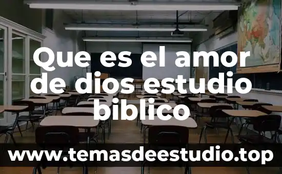 Que es una ceñido significado biblico wikicristiano 3 Que es el amor de dios estudio biblico