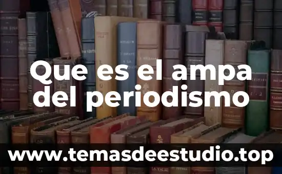 Que es el periodismo de color 4 Que es el ampa del periodismo