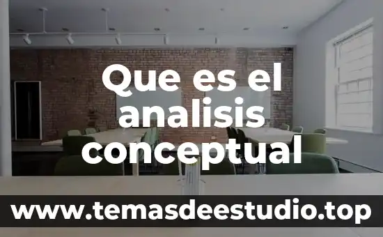 Que es movimiento historico 8 Que es el analisis conceptual