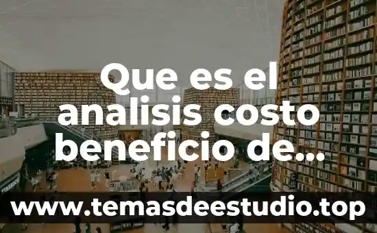 Que es una planta de beneficio minero 8 Que es el analisis costo beneficio de cepal