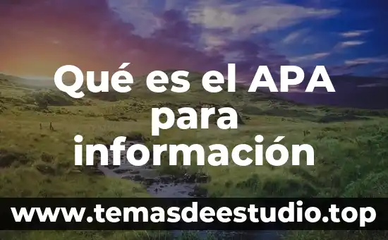 Que es likes y dislikes informacion de cada una 7 Qué es el APA para información
