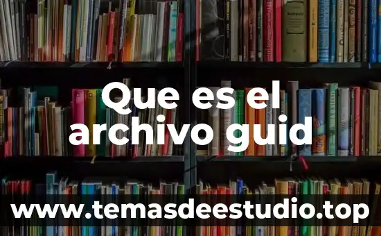 Qué es cambiar el nombre a una carpeta a archivo 8 Que es el archivo guid