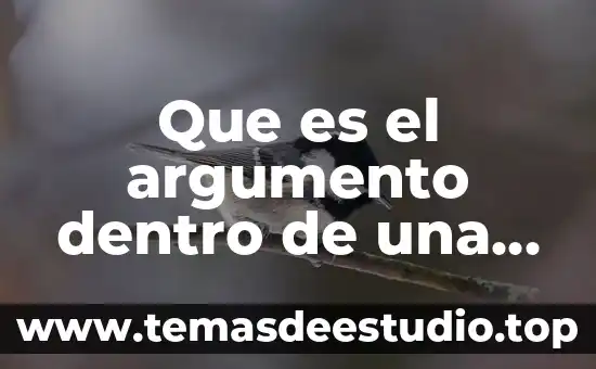 Que es una obra literaria ejemplos 5 Que es el argumento dentro de una obra teatral