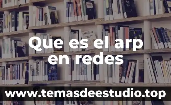 Qué es el sp en redes 4 Que es el arp en redes