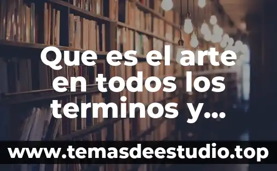 Que es diartrosis arte 4 Que es el arte en todos los terminos y materias
