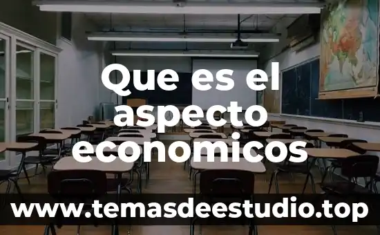 Que es patrimonio en bienes economicos 4 Que es el aspecto economicos