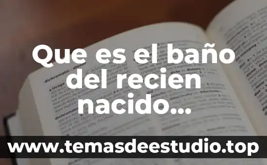 Que es bueno para el ombligo de un recien nacido 8 Que es el baño del recien nacido enfermeria