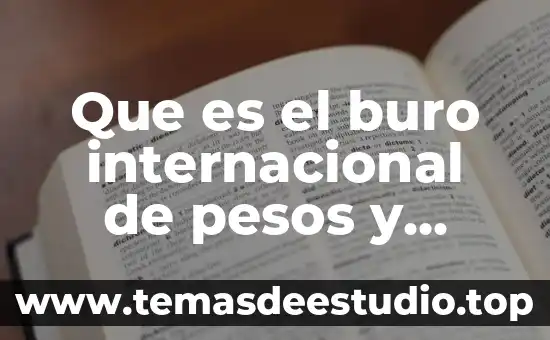 Qué es círculo crédito en buró 5 Que es el buro internacional de pesos y medidas