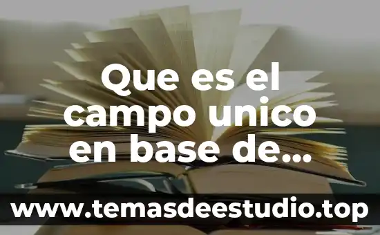 Sherlock cree que es el único que sabe jugar 6 Que es el campo unico en base de datos