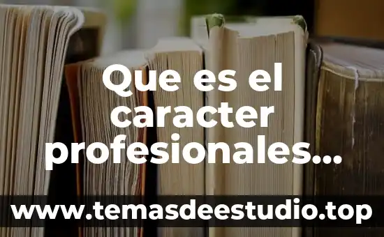 Qué es el carácter polisémico de la historia 3 Que es el caracter profesionales de la contaduria publica