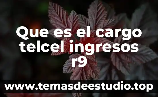 Módulo de distribuidores Telcel que es el número de agente 5 Que es el cargo telcel ingresos r9