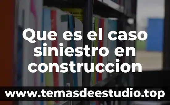 Que es grupo acp 4 Que es el caso siniestro en construccion
