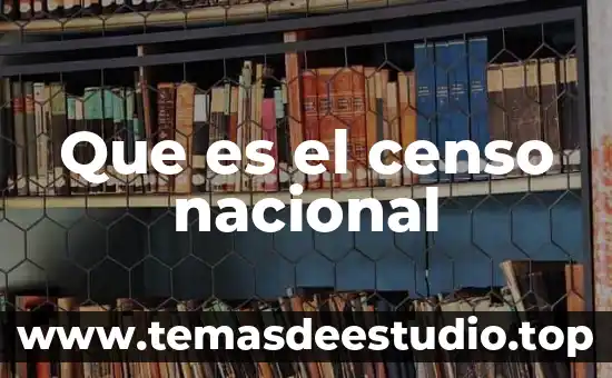 Qué es una empresa nacional y extranjera 6 Que es el censo nacional