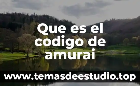 Codigo napoleonico libertad de trabajo que es 6 Que es el codigo de amurai