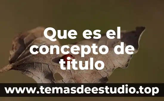 Que es transcontinental con autor 3 Que es el concepto de titulo