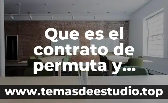 Que es un tratamiento facial concepto 6 Que es el contrato de permuta y donacion