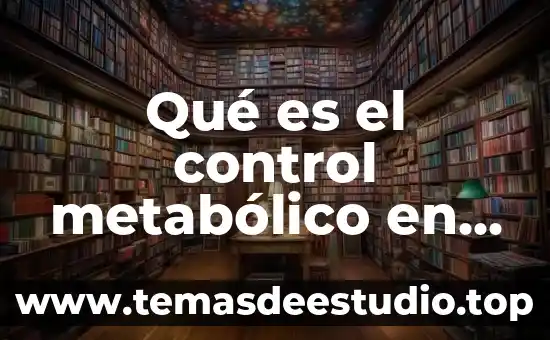 Qué es la diabetes concepto para niños 3 Qué es el control metabólico en la diabetes