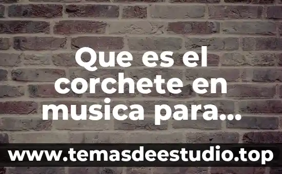 Qué es la música comercial y ejemplos 3 Que es el corchete en musica para que sirve