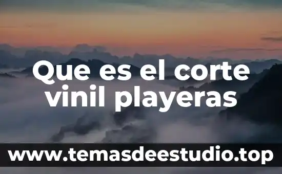 Que es frecuencia de corte 6 Que es el corte vinil playeras