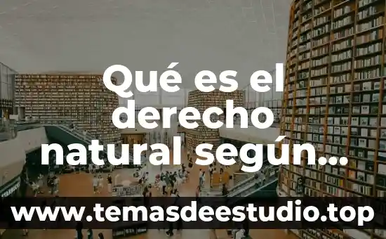 Qué es el derecho natural según Francisco de Vitoria