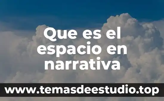 Que es la identidad narrativa según ricoeur 3 Que es el espacio en narrativa