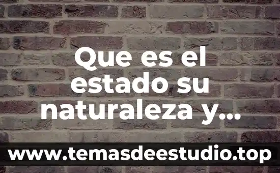 Según la doctrina que es la usurpación del estado civil 7 Que es el estado su naturaleza y sus elementos