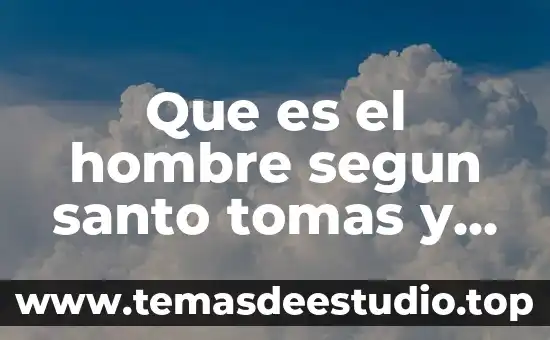 Para Santo Tomás qué es el concepto de la felicidad 6 Que es el hombre segun santo tomas y san agustin