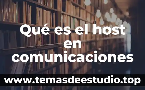 Que es plataforma movil catel comunicaciones 4 Qué es el host en comunicaciones