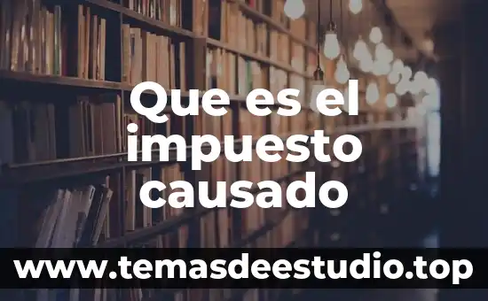 Qué es la base del impuesto 6 Que es el impuesto causado