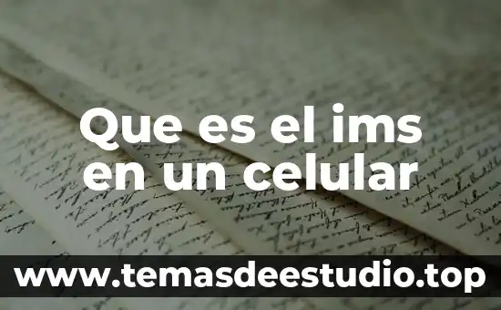 Qué es un compuesto ácido 8 Que es el ims en un celular