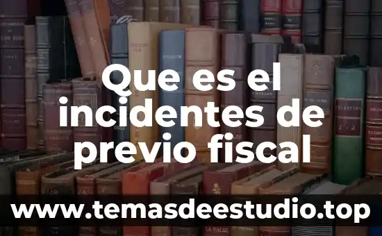 Qué es el número de identificación fiscal Facebook 3 Que es el incidentes de previo fiscal