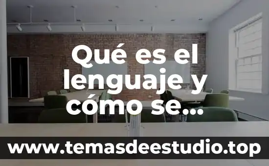 Que es estudia la fonética 3 Qué es el lenguaje y cómo se estudia