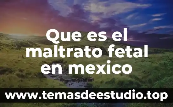 El maltrato animal que es 4 Que es el maltrato fetal en mexico