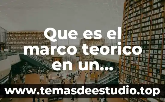 Que es el marco teorico conceptual ejemplo 5 Que es el marco teorico en un experimento