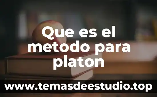 Que es un metodo de cuantificacion directo e inderecto 6 Que es el metodo para platon