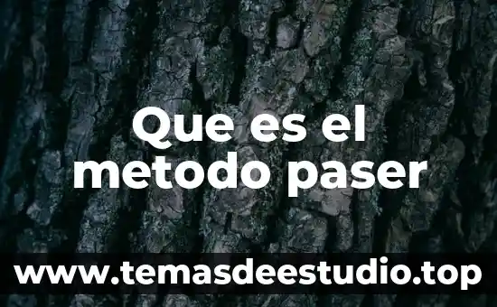 Que es el due significado 8 Que es el metodo paser