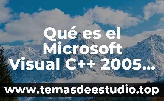 Para el dengue que es bueno tomar 5 Qué es el Microsoft Visual C++ 2005 Redistributable