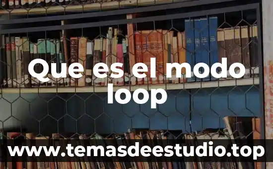 Que es para kant el conocimiento 3 Que es el modo loop