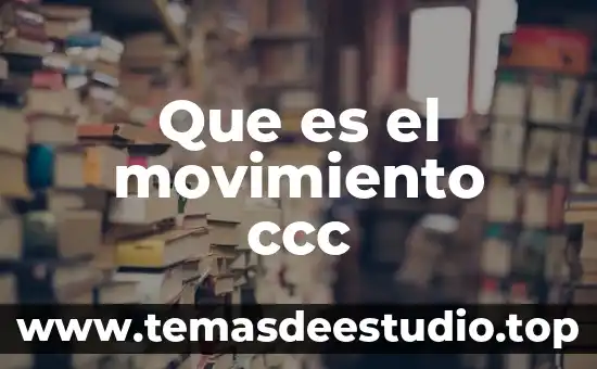 Que es un periódicos deportivos 5 Que es el movimiento ccc