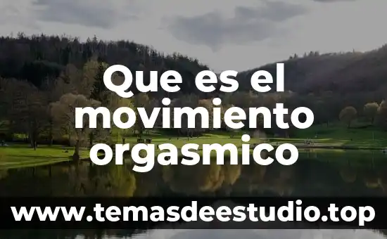 Que es movimiento no acelerado 3 Que es el movimiento orgasmico