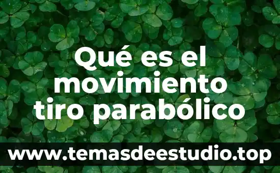Qué es la coordinación del movimiento 5 Qué es el movimiento tiro parabólico